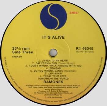 2LP Ramones: It's Alive 48784