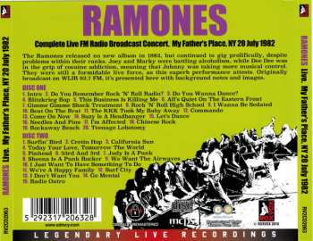 2CD Ramones: Live - My Father's Place, NY, 20 July 1982 424934