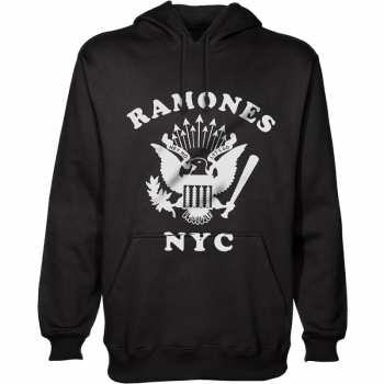 Merch Ramones: Mikina Retro Eagle New York City  L