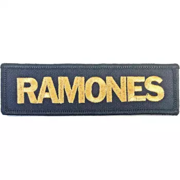 Nášivka Gold Logo Ramones