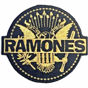 Merch Ramones: Nášivka Gold Seal