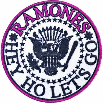 Merch Ramones: Nášivka Hey Ho Let's Go V. 1