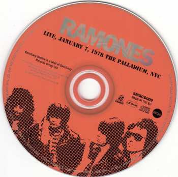 CD Ramones: Live, January 7, 1978 At The Palladium, NYC 21611