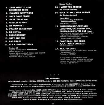 CD Ramones: Road To Ruin