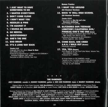 CD Ramones: Road To Ruin