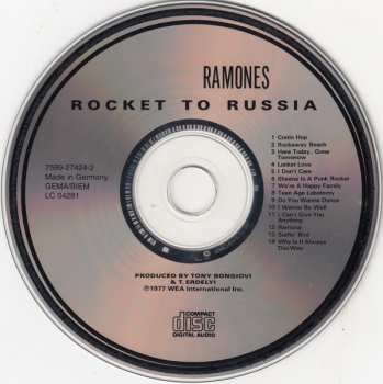 CD Ramones: Rocket To Russia