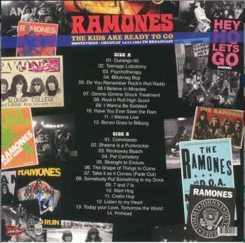 LP Ramones: The Kids Are Ready To Go (Montevideo - Uruguay 14-11-1994 FM Broadcast) 404603