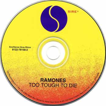 CD Ramones: Too Tough To Die 36945