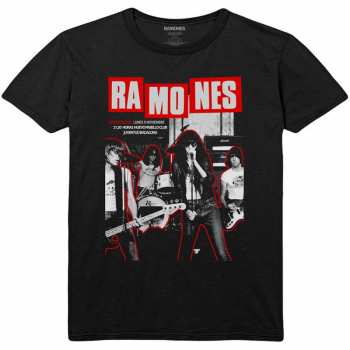 Merch Ramones: Tričko Barcelona M