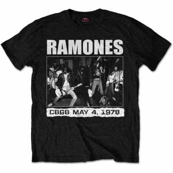 Merch Ramones: Tričko Cbgb 1978  XXL