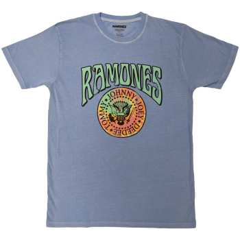 Merch Ramones: Ramones Unisex T-shirt: Crest Psych (xx-large) XXL