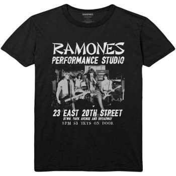 Merch Ramones: Tričko East Village XXL