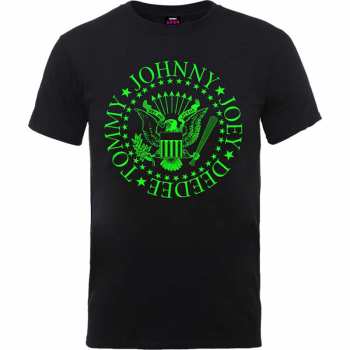 Merch Ramones: Tričko Green Seal 