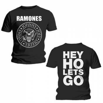 Merch Ramones: Tričko Hey Ho  M