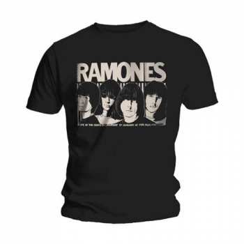 Merch Ramones: Tričko Odeon Plakát  S