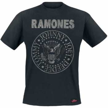 Merch Ramones: Tričko Seal Hey Ho  M