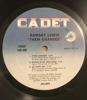 LP Ramsey Lewis: Them Changes LTD 130054