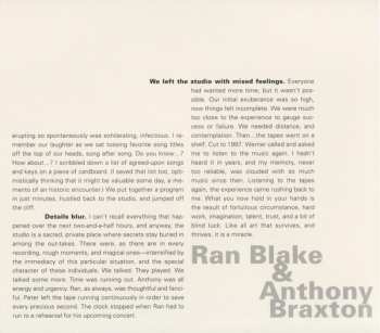 CD Ran Blake: A Memory Of Vienna 92629