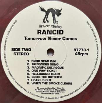 LP Rancid: Tomorrow Never Comes LTD | CLR 444233