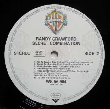 LP Randy Crawford: Secret Combination