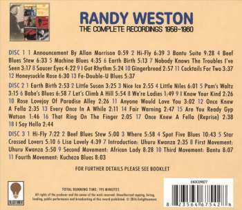 3CD Randy Weston: The Complete Recordings 1958-1960 261111