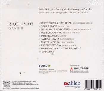 CD Rão Kyao: Gandhi - Um Português Homenageia Gandhi 119016