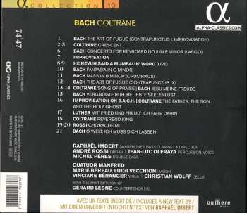 CD Raphaël Imbert Project: Bach Coltrane 114108