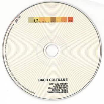 CD Raphaël Imbert Project: Bach Coltrane 114108