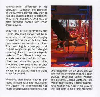 CD Raphael Wressnig's Organic Trio: Cut A Little Deeper On The Funk 182136