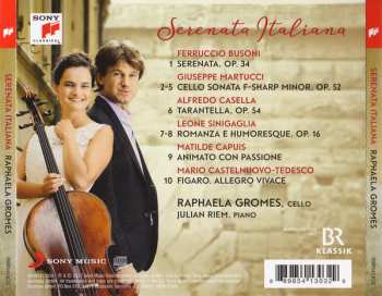 CD Raphaela Gromes: Serenata Italiana 120849