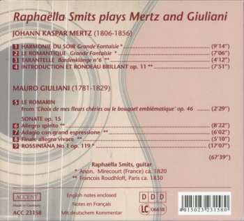 CD Raphaëlla Smits: Harmonie Du Soir: Raphaëlla Smits Plays Mertz And Giuliani 315970