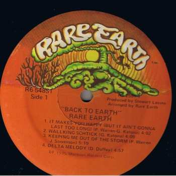 LP Rare Earth: Back To Earth