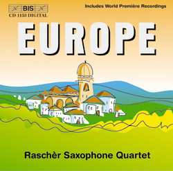 Album Rascher Saxophone Quartet: Europe