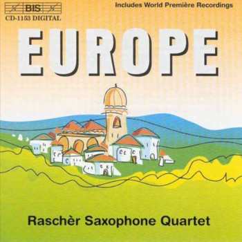 CD Rascher Saxophone Quartet: Europe 459470