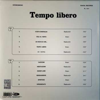 LP Raskovich: Tempo Libero LTD 465711