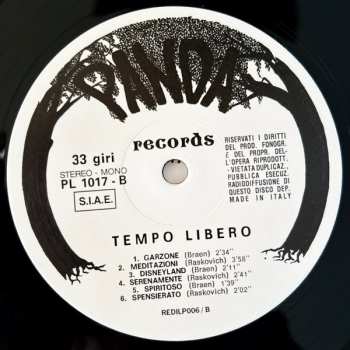 LP Raskovich: Tempo Libero LTD 465711