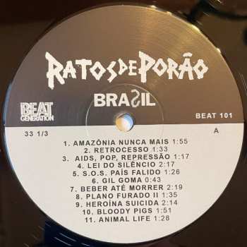 LP Ratos De Porão: Brasil LTD 530993