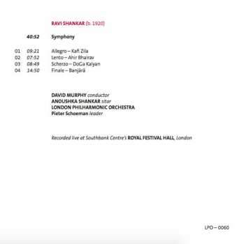 CD Ravi Shankar: Symphony 293090