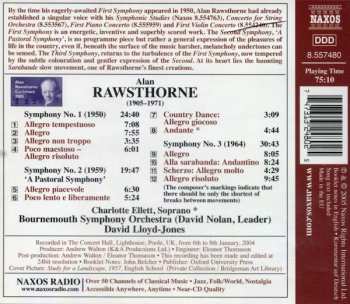 CD Alan Rawsthorne: Symphonies Nos. 1-3 413005