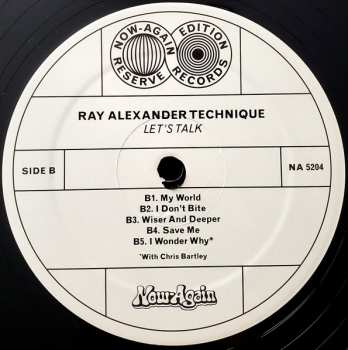 LP Ray Alexander Technique: Let's Talk