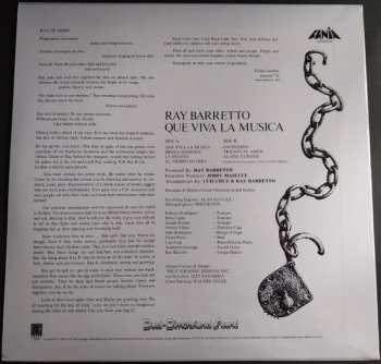 LP Ray Barretto: Que Viva La Musica 501380