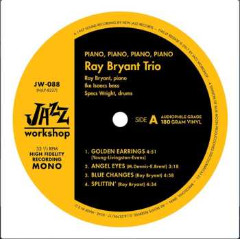 LP Ray Bryant Trio: Piano Piano Piano Piano... LTD