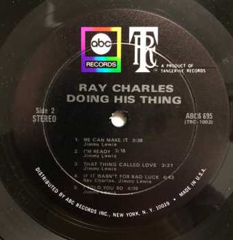 LP Ray Charles: Doing His Thing 439651