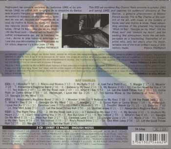3CD Ray Charles: Live in Paris, 20-21 Octobre 1961 / 17-18-20-21 Mai 1962 461210