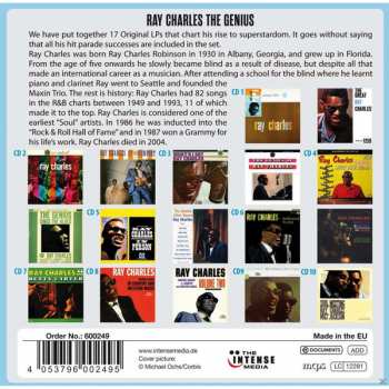 10CD Ray Charles: Ray Charles The Genius - 17 Original Albums 302248