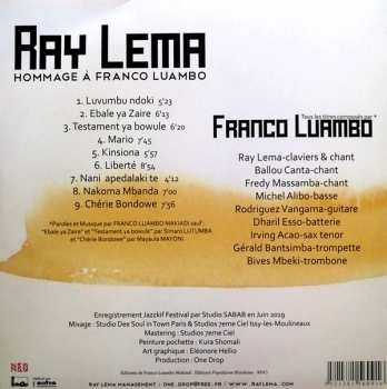 2LP Ray Lema: Hommage A Franco Luambo (On Entre KO - On Sort OK) 88948