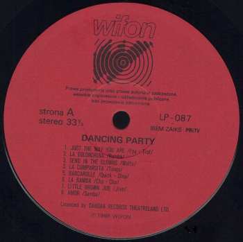 LP Ray McVay & His Orchestra: Dancing Party 445683