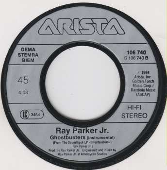 SP Ray Parker Jr.: Ghostbusters