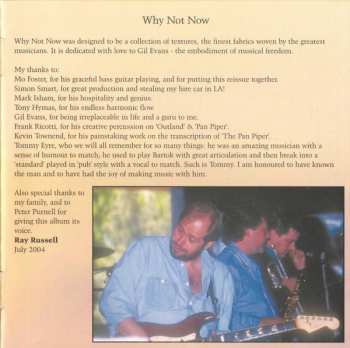 CD Ray Russell: Why Not Now 293679