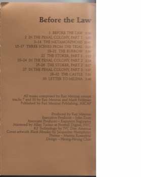 CD Raz Mesinai: Before The Law 106801